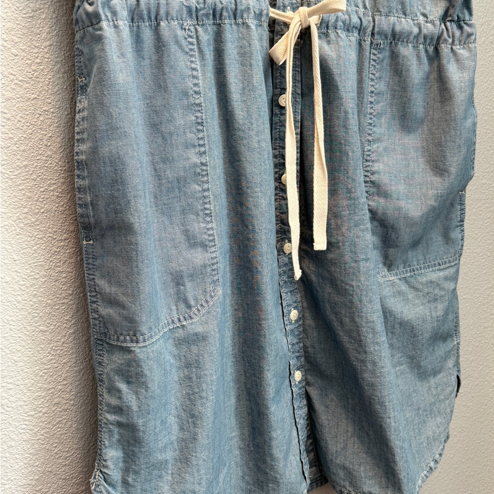 Ralph Lauren Light Blue Denim Shirt Dress - Picture 4 of 6